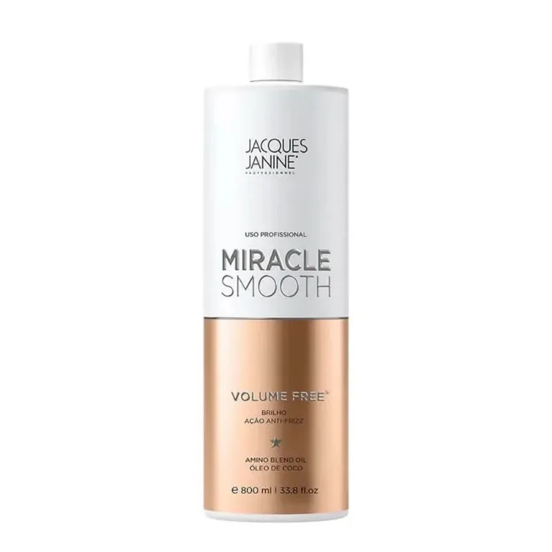 Redutor De Volume Jacques Janine Miracle Smooth 800ml