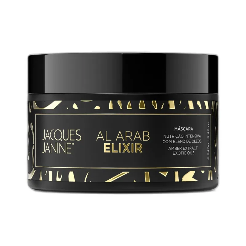Máscara Capilar Jacques Janine Al Arab Elixir 240g Masc Cap Jac Janine 240g Al Arab Elixir