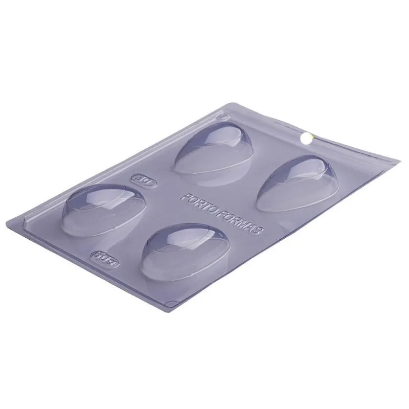 Forma De Chocolate Ovo Liso 50G Molde De Silicone Páscoa