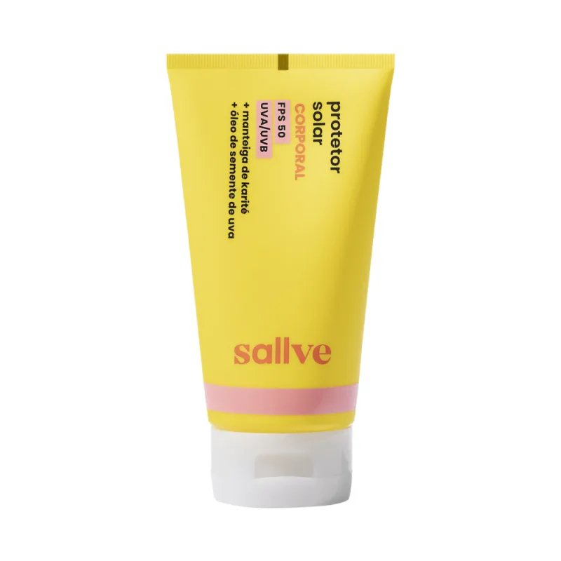 Protetor Solar Corporal Fps 50 Sallve - 150g - Sallve