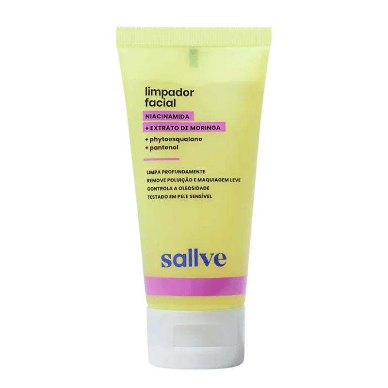 Limpador Facial Sallve 60ml - Sallve