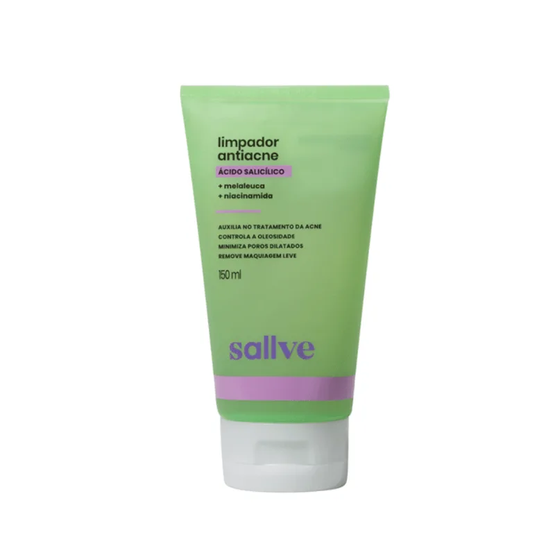 Limpador Antiacne Sallve 150ml - Sallve