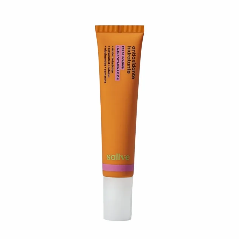 Hidratante Facial Antioxidante Sallve FPS30 40g - Sallve