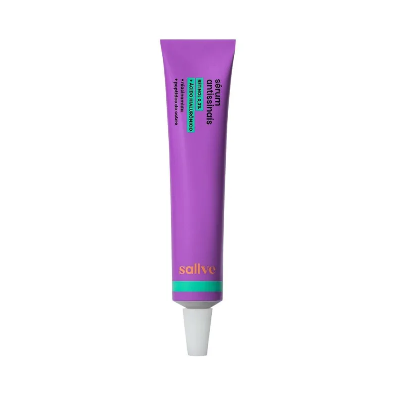 Sérum Facial Sallve Antissinais Retinol 0,3% 30ml - Sallve