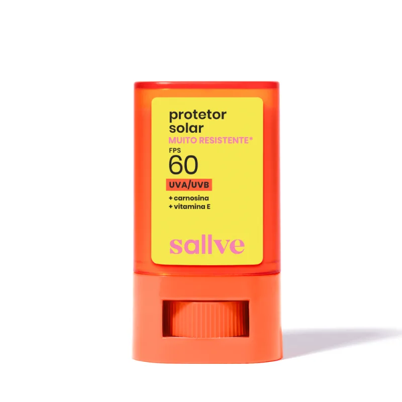 Protetor Solar Facial em Bastão FPS 60 Sallve - 15g - Sallve