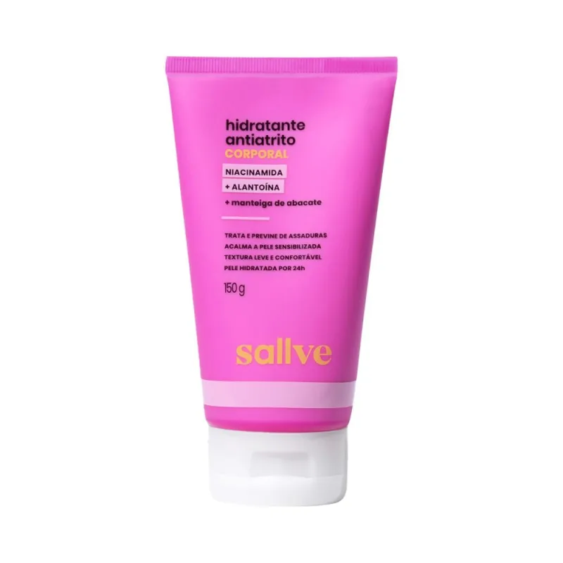 Creme Corporal Sallve Antiatrito com Niacinamida 150g - Sallve