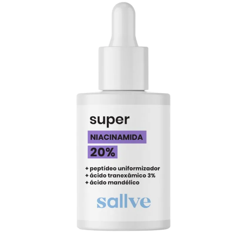 Sérum Facial Sallve Super Niacinamida 20% 30ml - Sallve