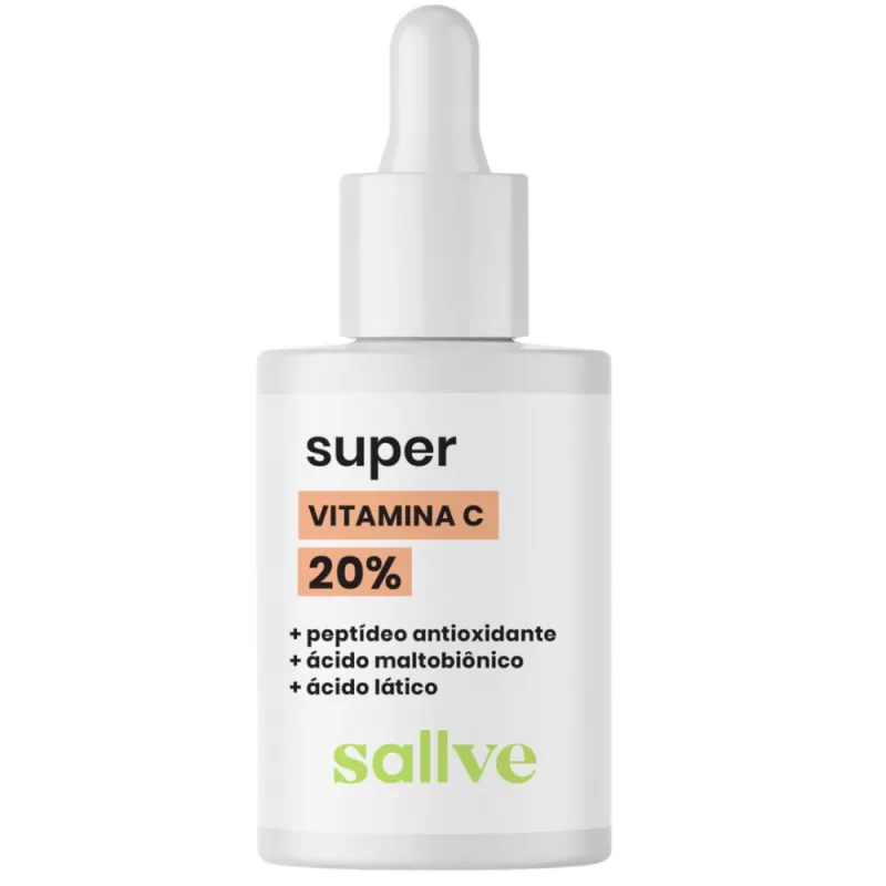 Sérum Facial Sallve Super Vitamina C 20% 30ml - Sallve