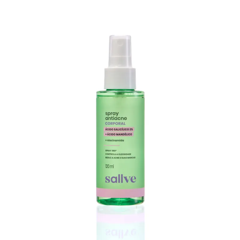 Spray Antiacne Corporal Sallve 120ml - SALLVE