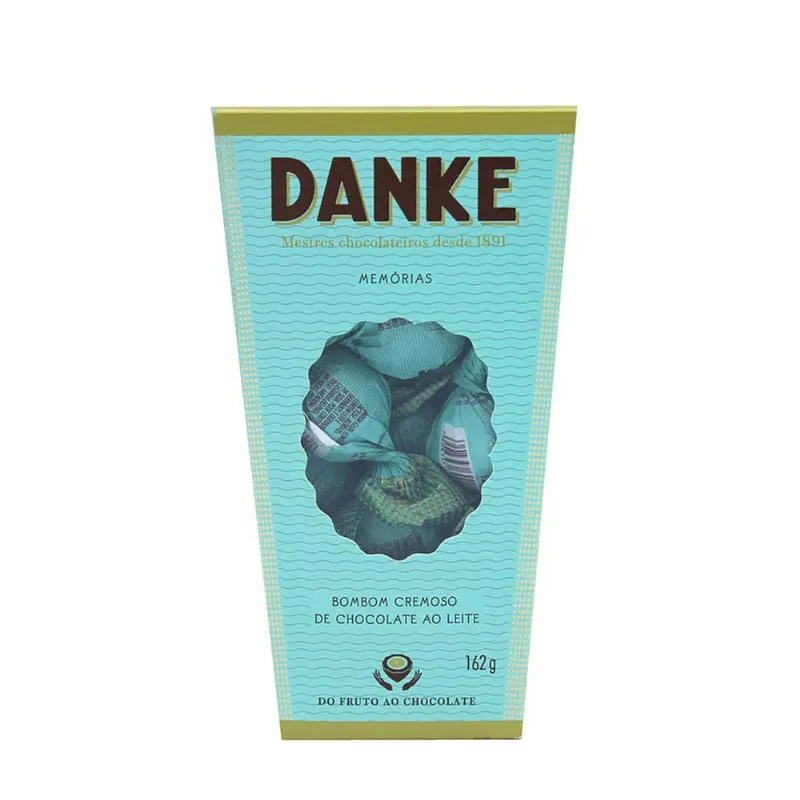 Bombom Danke de Chocolate ao Leite Cremoso Caixa 162g