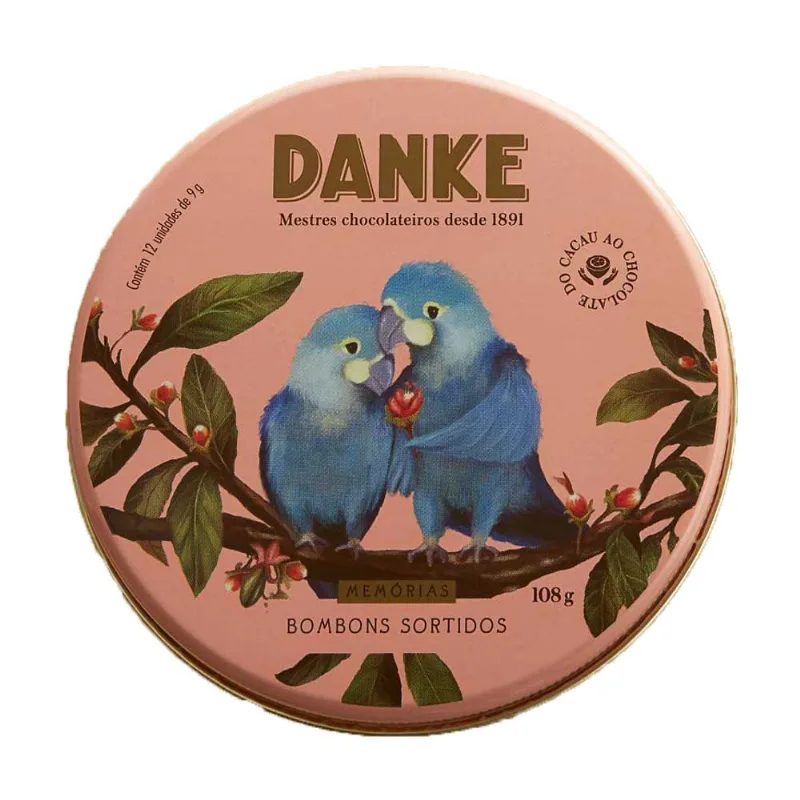 Bombom Sortido Danke Lata 108g - Danke