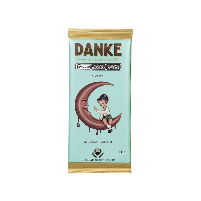 Chocolate Danke ao Leite Memórias 90g - Danke