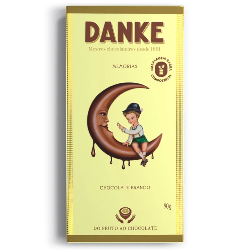 Chocolate Branco Danke 90g - Danke