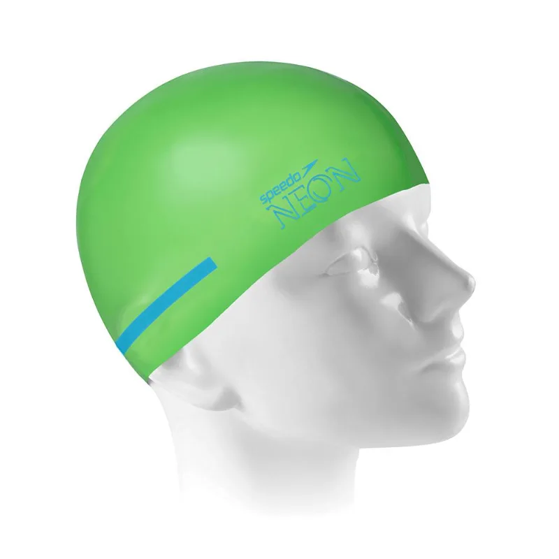 Touca de Natação - Silicone - Flat Neon Cap - Verde - Speedo - Speedo