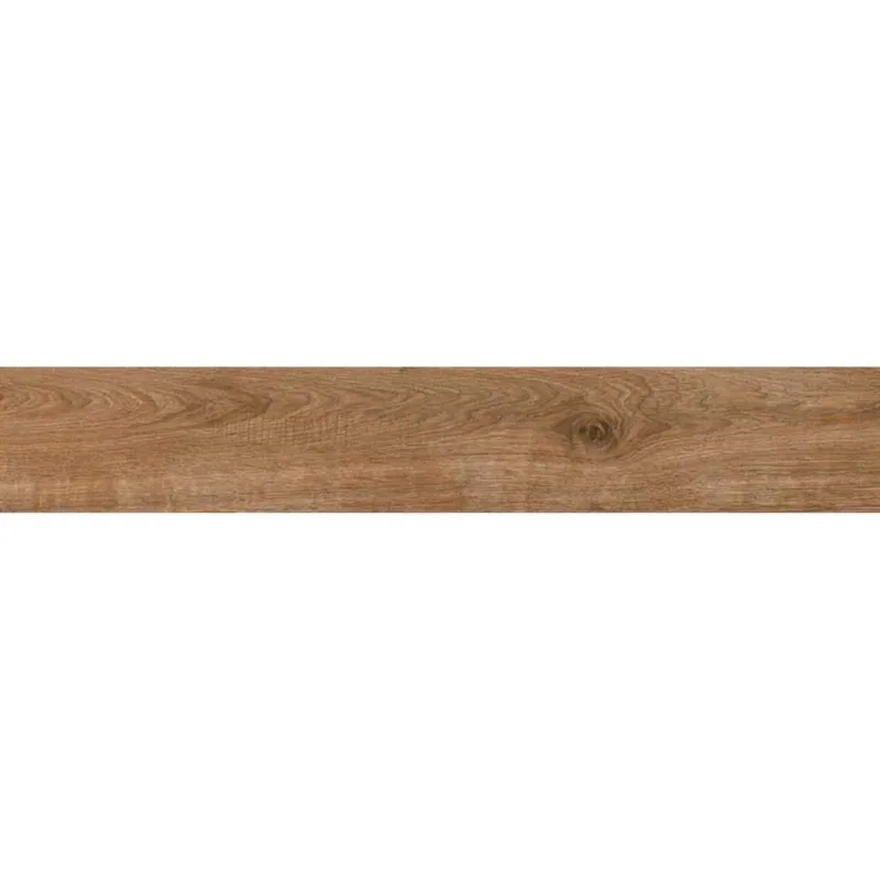 Porcelanato Acetinado Retificado Teca Imbuia Helena 20 x 121cm