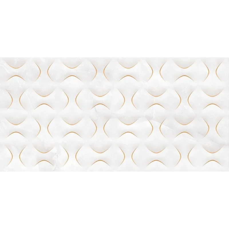 Porcelanato Damme 61x120cm PR12252 Onix Bianco Decor Polido Retificado Classe A LA