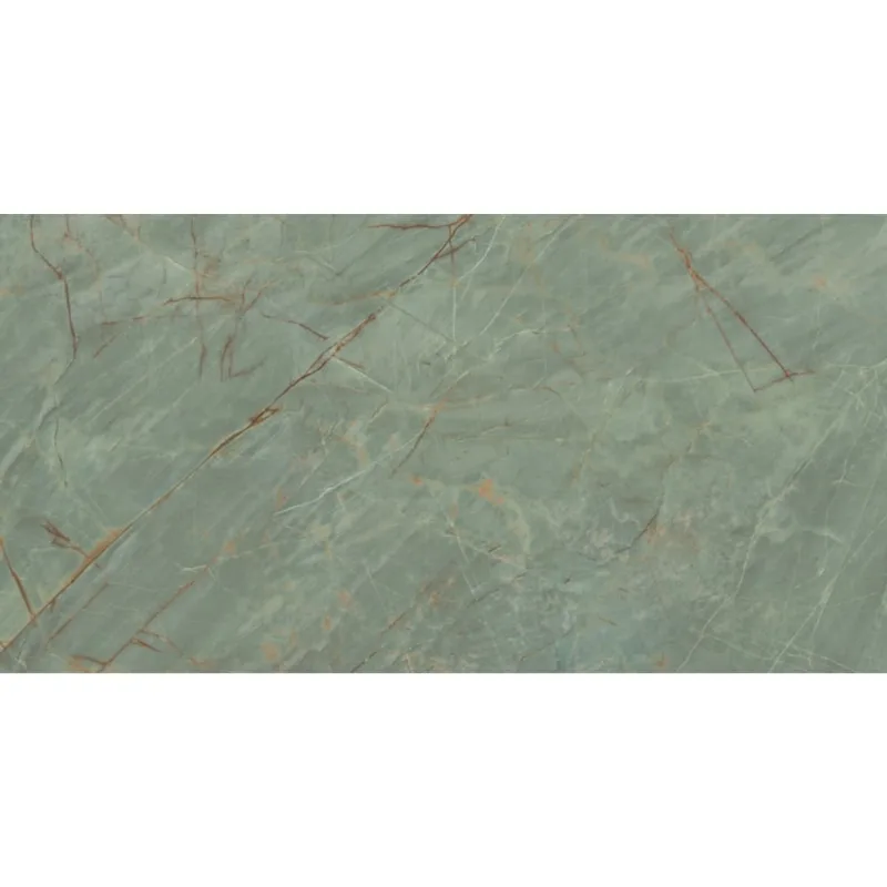 Porcelanato Acetinado Retificado Damme Emerald Green 62x121cm AR12324 Verde Porc (a) ret/acet emerald green 62x121cm damme