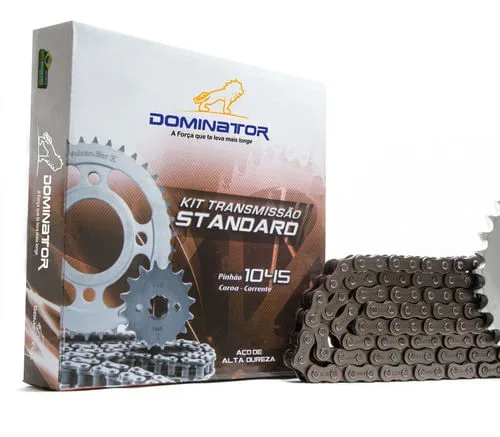Kit Relação Transmissão Standard Pop 100 Vulcanbor