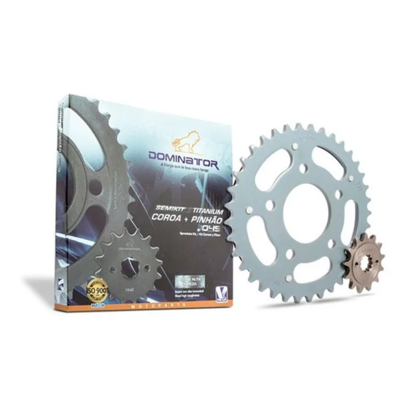 Kit Relação Coroa Pinhão Moto Honda Cbx250 Twister01/08