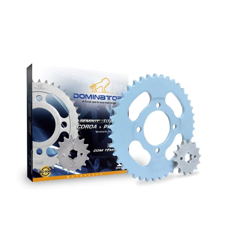 Semi Kit Relação Trans. Shineray Xy50q Aço1045 Vulcanbor