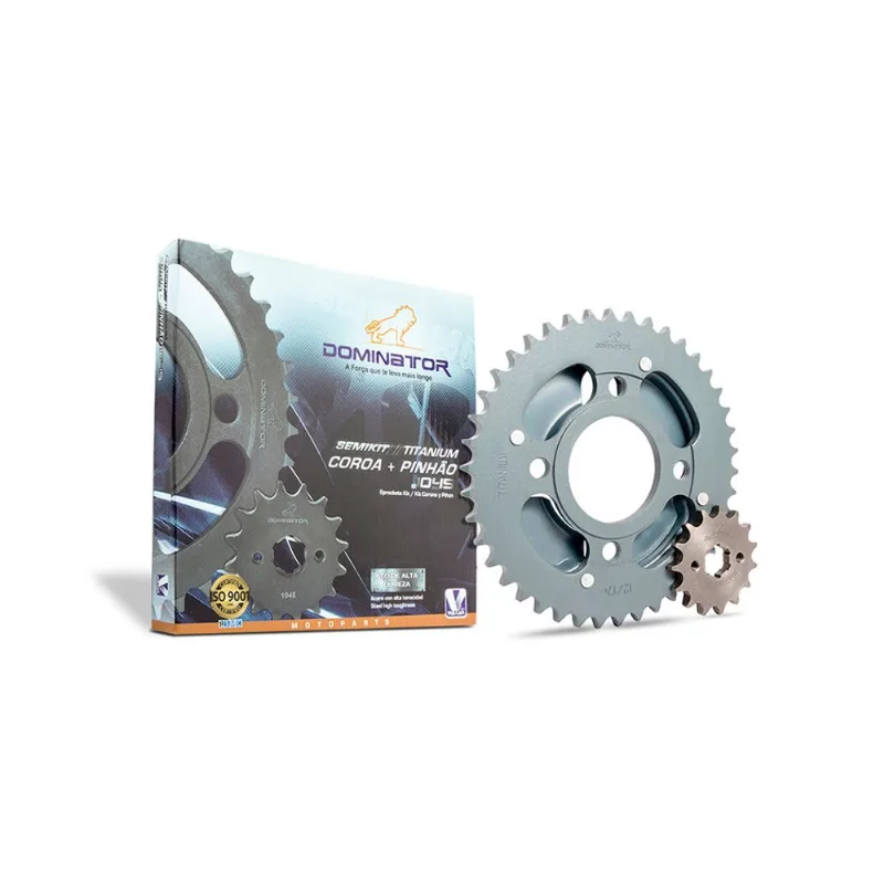 Semi Kit Relação Transmissão Kansas 150 Aço 1045 Vulcanbor