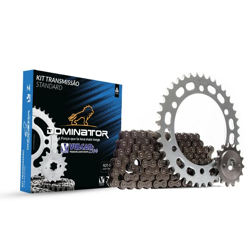 Kit Relação Transmissão Yamaha 250 Fazer 2018 A 2020 Vulcanbor