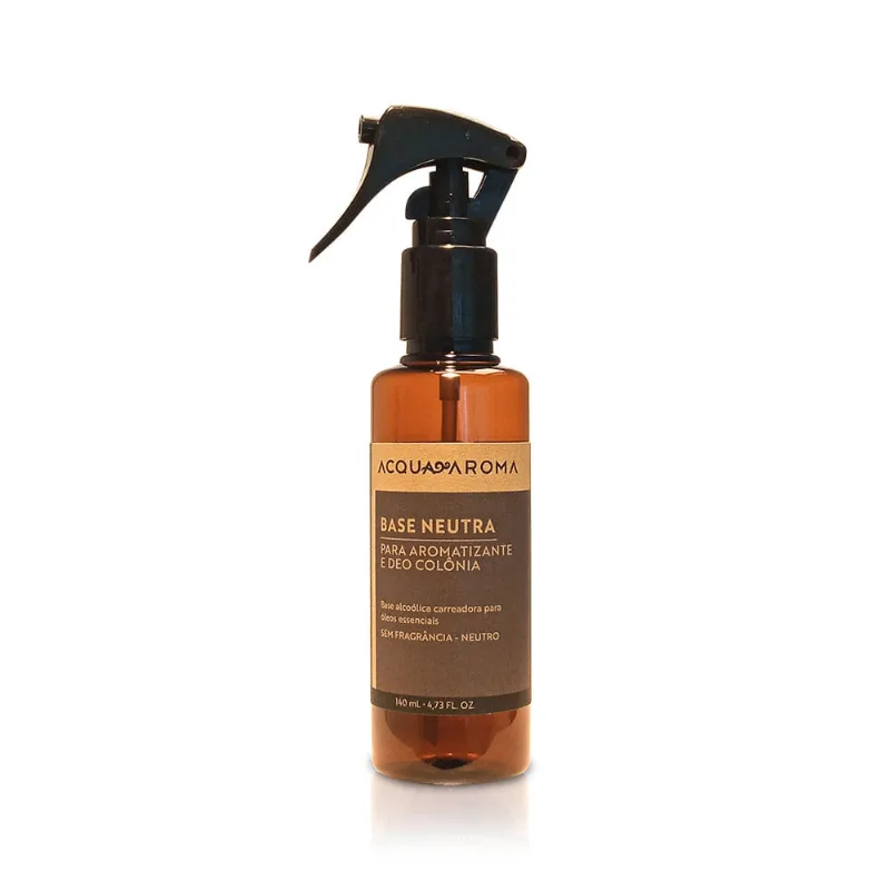 Base Aromatizante/Deo Colônia Aromaterapia 140mL Neutra Neutra