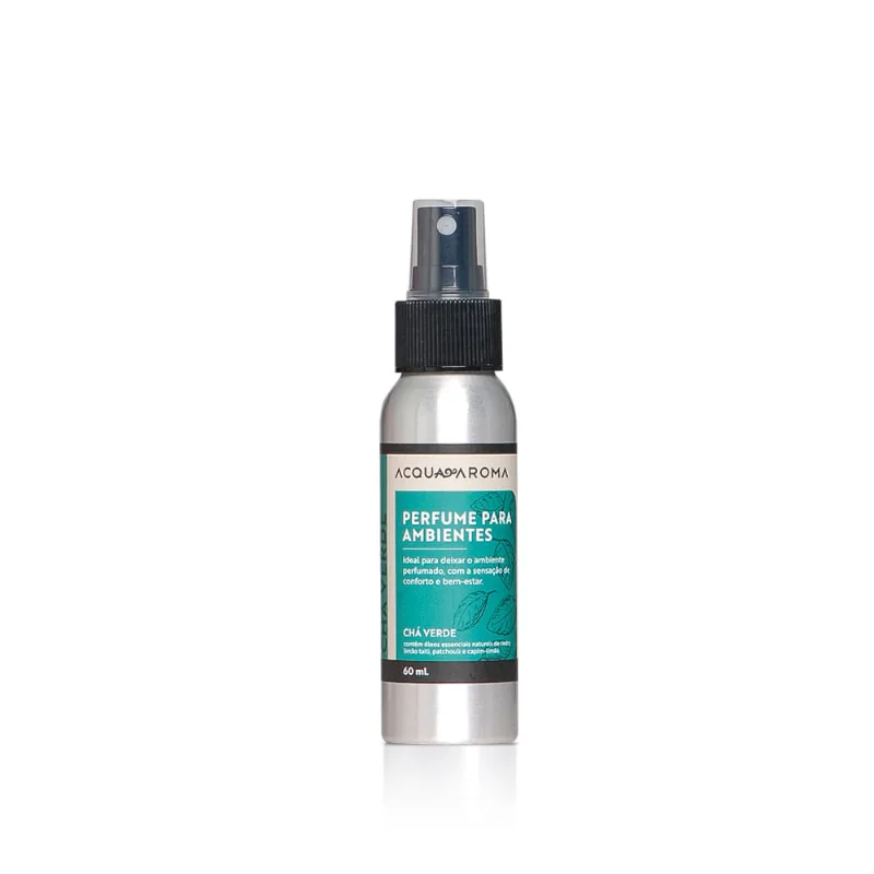 Perfume para Ambientes Dia a Dia 60ml Chá Verde Chá Verde