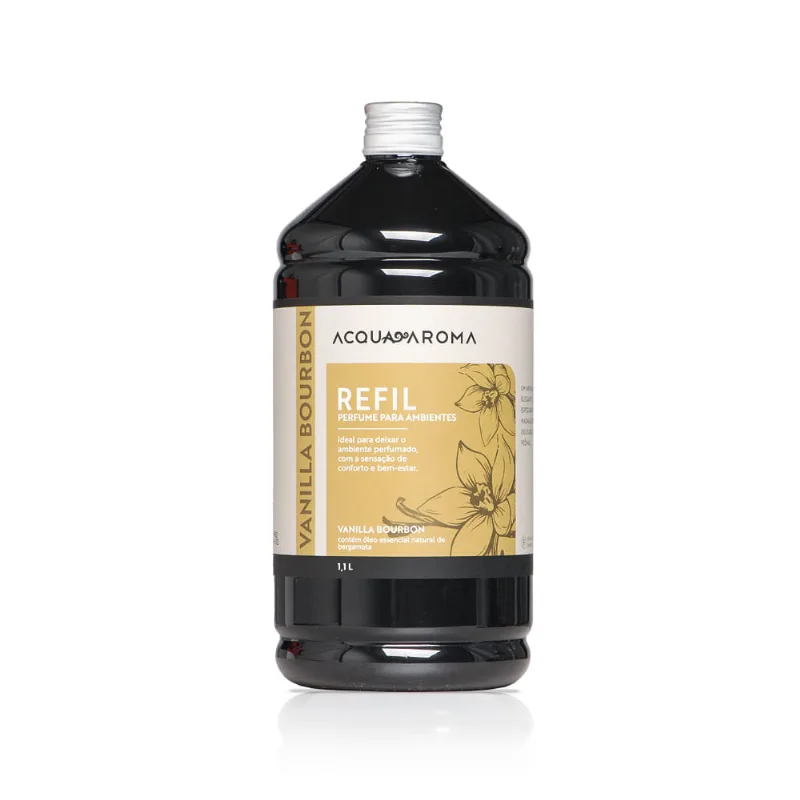 Perfume para Ambientes Dia a Dia Refil 1,1L Vanilla Bourbon Vanilla Bourbon