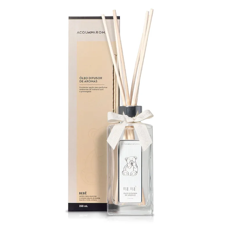 Difusor Varetas Bebê Novo 250ml Bebê Bebê