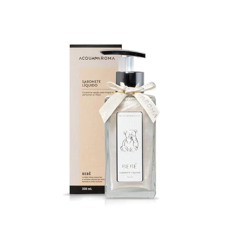 Sabonete Líquido Bebê Novo 250ml Bebê Bebê