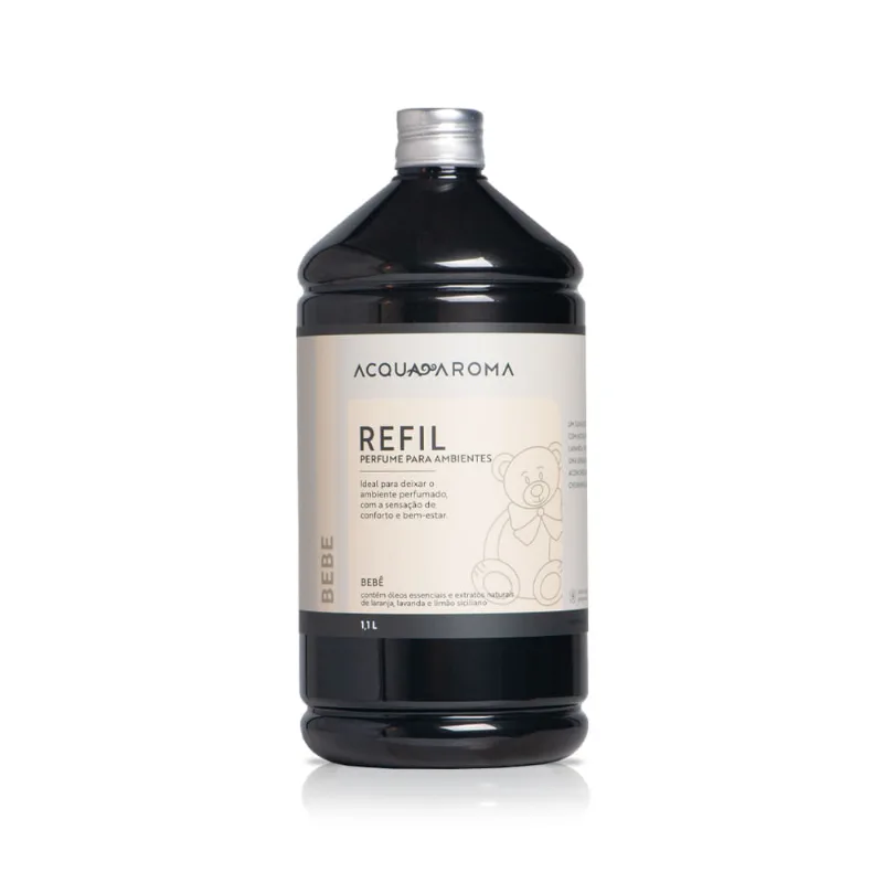 Perfume para Ambientes Bebê Novo Refil 1,1L Bebê Bebê