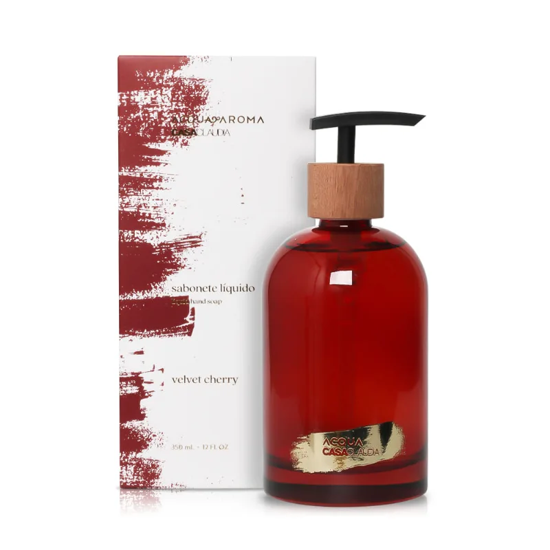 Sabonete Líquido Acqua Casa Cláudia 350ml Velvet Cherry Velvet Cherry