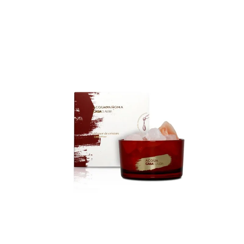 Difusor de Cristais Acqua Casa Cláudia 200g Quartzo Branco Quartzo Branco