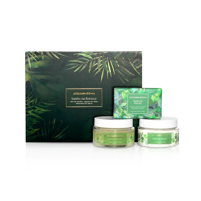 Kit Tropicaliza Banho de Floresta . .
