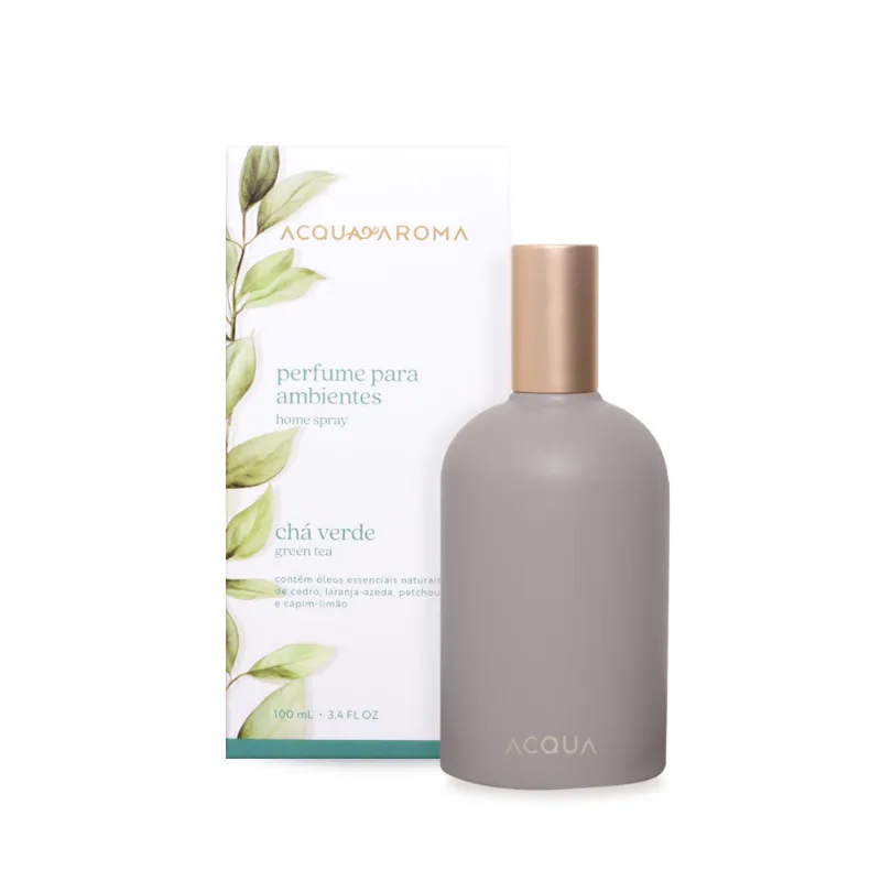 Perfume para Ambientes Dia a Dia 100ml Chá Verde Chá Verde