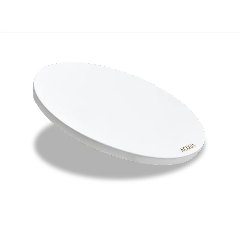 Bandeja Dia a Dia 16,5x16,5cm Branco Branco