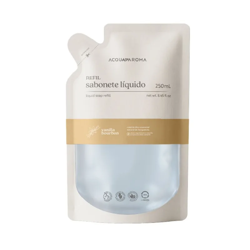 Refil Sabonete Líquido Dia a Dia 250ml Vanilla Bourbon Vanilla Bourbon