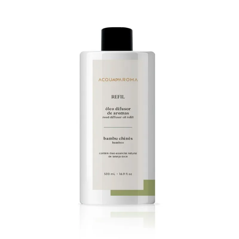 Refil Difusor Varetas Dia a Dia 500ml Bambu Chinês Bambu Chinês