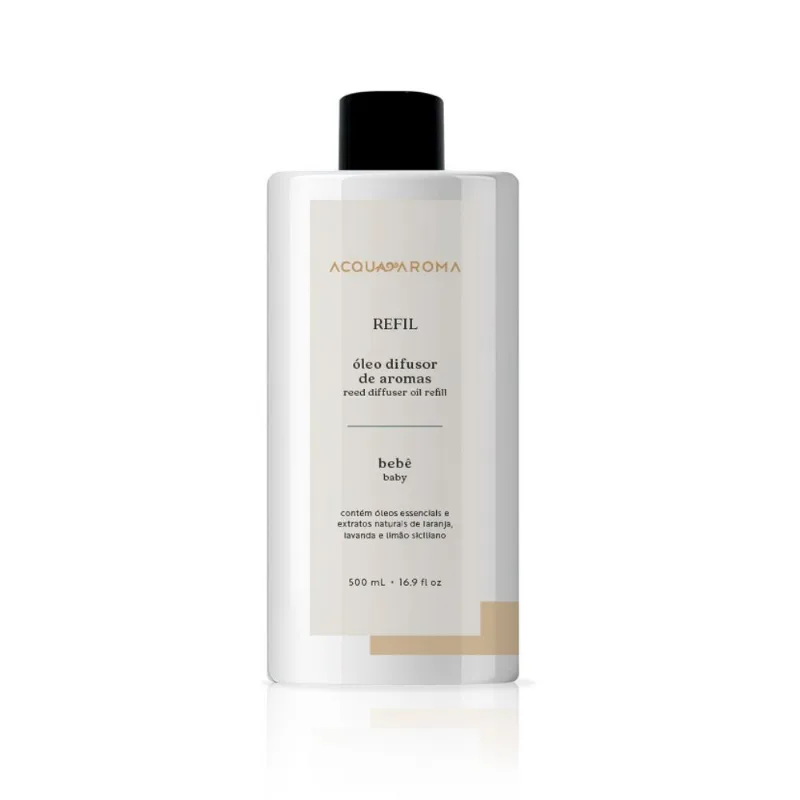 Refil Difusor Varetas Bebê 500ml Bebê Bebê
