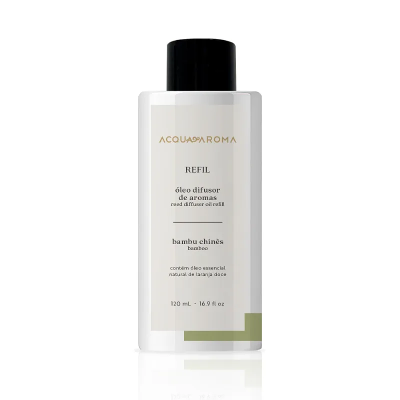 Refil Difusor Varetas Dia a Dia 120ml Bambu Chinês Bambu Chinês
