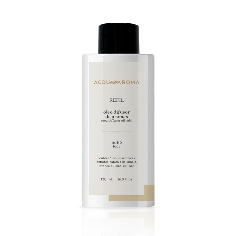 Refil Difusor Varetas Bebê 120ml Bebê Bebê