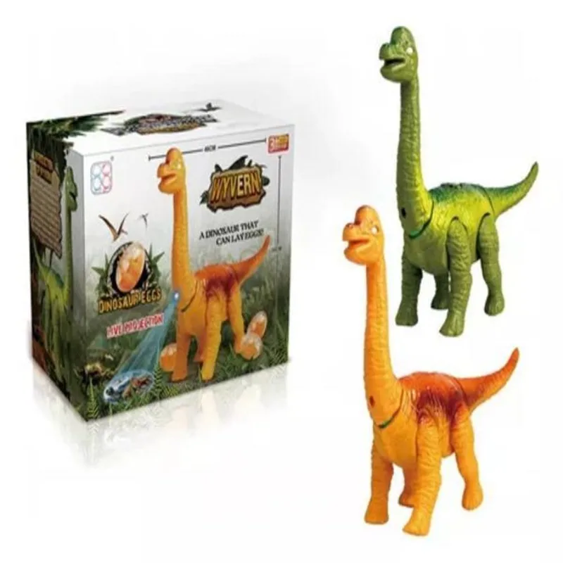 Dinossauro Braquiossauro Som Luz Movimento Projetor Bota Ovo