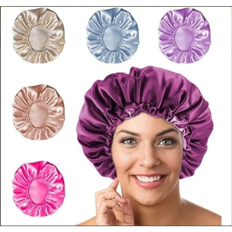 Touca De Cetim Anti Frizz Toque De Seda