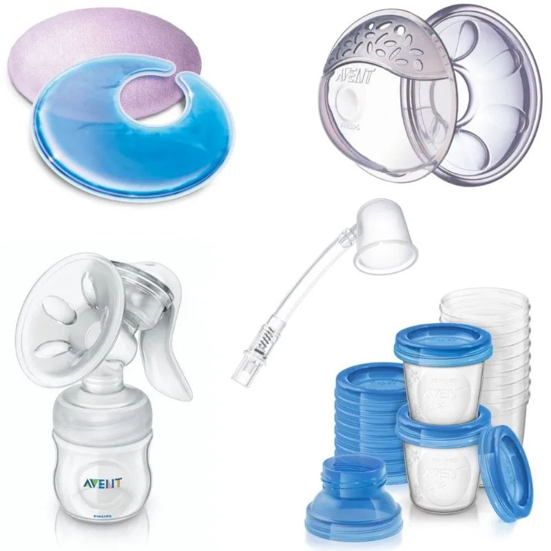 KIT ALEITAMENTO 4 -COPOS,EXTRATOR,CONCHA,THERMOPADS,NIPLETTE