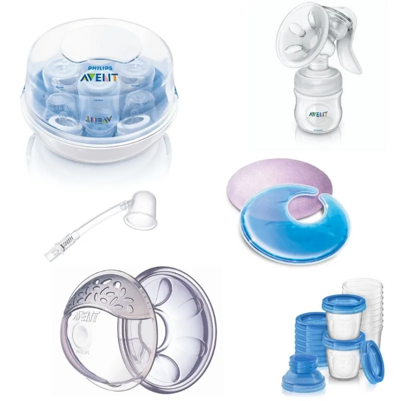 KIT ALEITAMENTO 5 -COPOS,EXTRATOR,CONCHA,PADS,NIPLETTE,ESTER