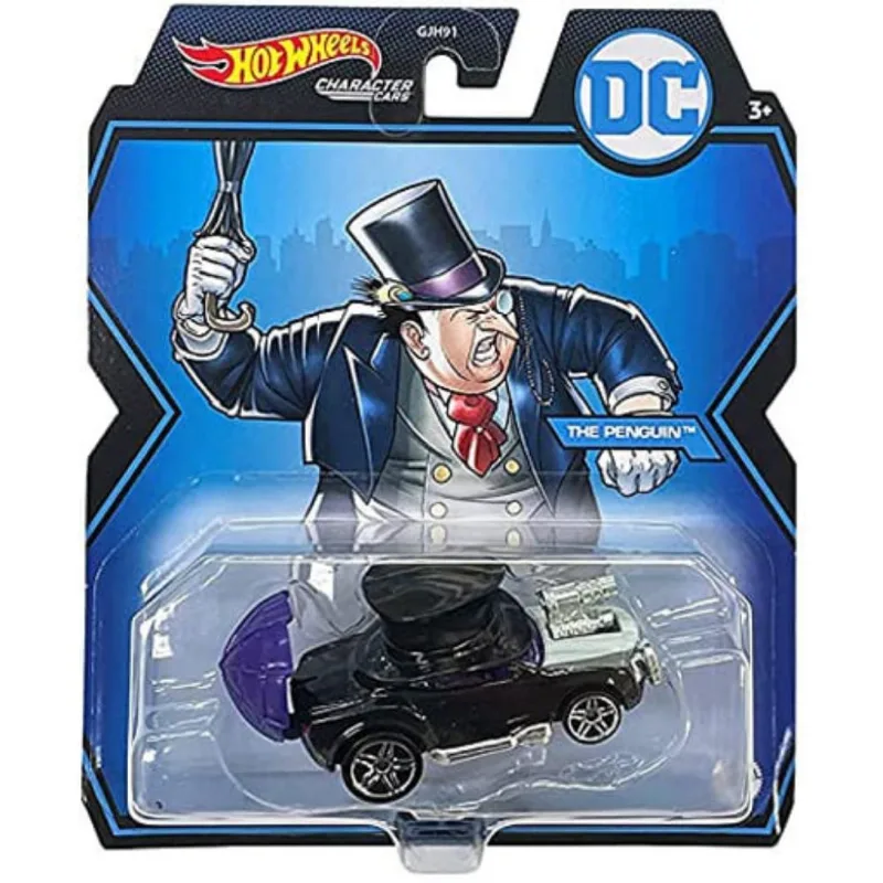 HOT WHEELS DC CHARACTER CARS THE PENGUIN (PINGUIM) - GCK91