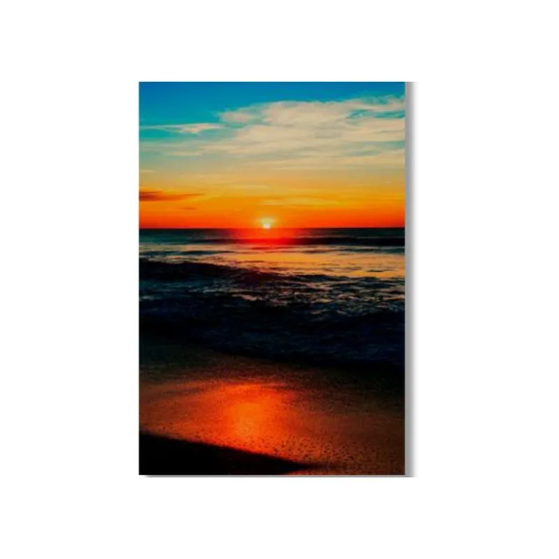 Quadro 60X90 Por Do Sol Canvas 4502 Brisa Artes