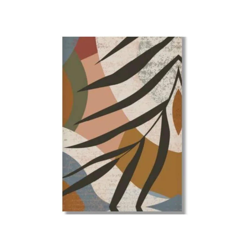 Quadro 60X90 Folhas Boho Canvas 2152 Brisa Artes