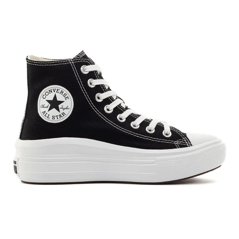 Tênis Converse Chuck Taylor All Star Move Hi Preto CT15460001/568497C.35
